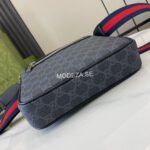 Gucci GG Supreme Crossbody Black Bag - Image 4