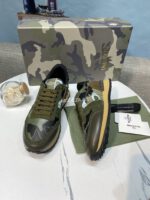Valentino Garavani Mesh Nior Camouflage Rockrunner Sneaker - Image 3