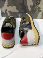Valentino Garavani Rockrunner Camouflage Trainers In Nappa Fabric - Image 4
