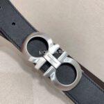 Salvatore Ferragamo Leather Belt - Image 4