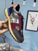 Valentino Garavani Mesh Nior Camouflage Rockrunner Sneaker