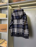 Burberry Rutig Blue Hoodie - Image 2