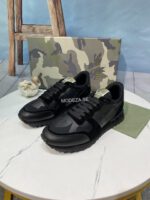 Valentino Garavani Rockrunner Camouflage Trainers In Nappa Fabric - Image 2