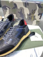 Valentino Garavani Mesh Nior Camouflage Rockrunner Sneaker - Image 3