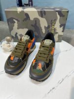 Valentino Garavani Mesh Nior Camouflage Rockrunner Sneaker - Image 2