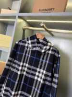 Burberry Rutig Blue Hoodie - Image 3