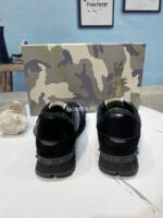 Valentino Garavani Mesh Mesh Camouflage Rockrunner Sneaker - Image 4