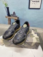 Valentino Garavani Mesh Nior Camouflage Rockrunner Sneaker