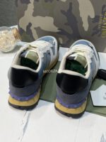 Valentino Garavani Rockrunner Camouflage Trainers In Nappa Fabric - Image 4
