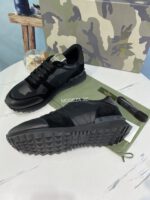 Valentino Garavani Rockrunner Camouflage Trainers In Nappa Fabric - Image 4