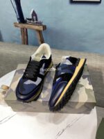 Valentino Garavani Rockrunner Camouflage Trainers In Nappa Fabric - Image 4