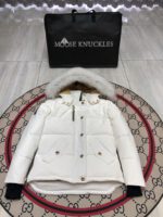 Moose Knuckles 3Q Gold White Jacket