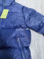 Gucci GG Jumbo Navy Jacket - Image 6