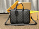 Louis Vuitton Porte Documents Voyage Damier Graphite Canvas