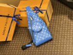 Louis Vuitton Duo Slingbag Taigarama | Blue - Image 2