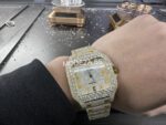 Cartier Santos Gold/Ice Watch - Image 2