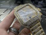 Cartier Santos Gold/Ice Watch - Image 3