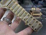 Cartier Santos Gold/Ice Watch - Image 7