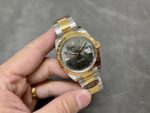 Rolex Datejust Grey Green Roman Dial