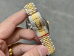 Rolex Datejust Grey Green Roman Dial - Image 6