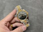 Rolex Datejust Grey Green Roman Dial