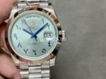 Rolex Day-date Ice blue Arabic Dial - Image 2