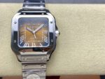 Cartier Santos De Brown Dial - Image 2