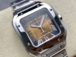 Cartier Santos De Brown Dial - Image 3