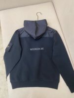 Prada Re-Nylon Panelled Cotton-Jersey Hoody - Image 4