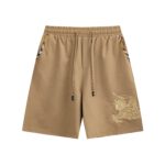 Burberry Khaki Big Logo Shorts