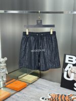 Fend Technical fabric Blue Swim Shorts