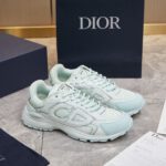 Christian Dior x Stone Island B30 Light Green Sneakers - Image 3