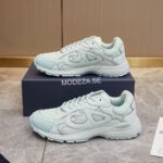Christian Dior x Stone Island B30 Light Green Sneakers - Image 4