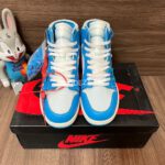Off White Air Jordan 1 University Blue Beam - Image 3