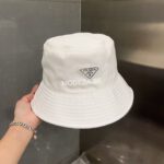 Prada White Bucket Hat ( 1-3 Days ) - Image 2
