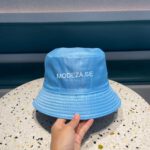 Prada Light Blue Bucket Hat - Image 3