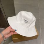Prada White Bucket Hat ( 1-3 Days ) - Image 3