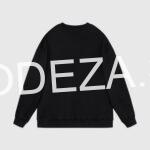 Burberry Logo Print Black Sweatshirt - Image 2