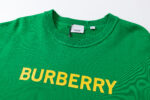 Burberry Logo Print Green Sweatshirt - Image 3