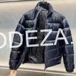 Burberry Oblique Down Navy Jacket - Image 2