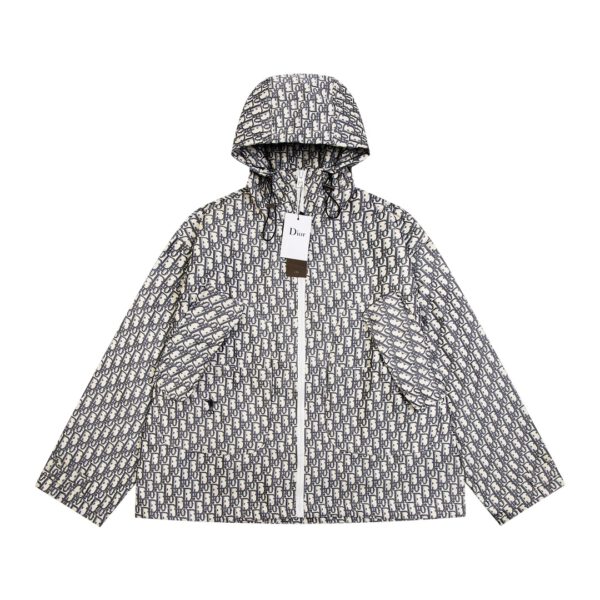 Christian Dior Hooded Monogram Jacket