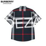 Burberry Rutig Check Cotton Short Sleeve Shirt - Image 2
