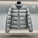 Christian Dior Oblique Down Grey Jacket