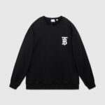 Burberry B Logo Black Sweatshirt
