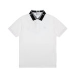 Burberry White Polo Shirt