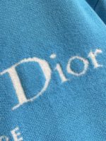 Christian Dior Couture Knitted Light Blue Sweatshirt - Image 3