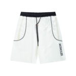 Moncler M Logo White Swis Short