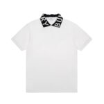 Burberry White Polo Shirt