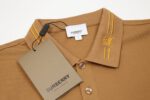 Burberry Khaki Polo Shirt - Image 3