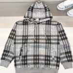 Burberry Rutig Grey Hoodie
